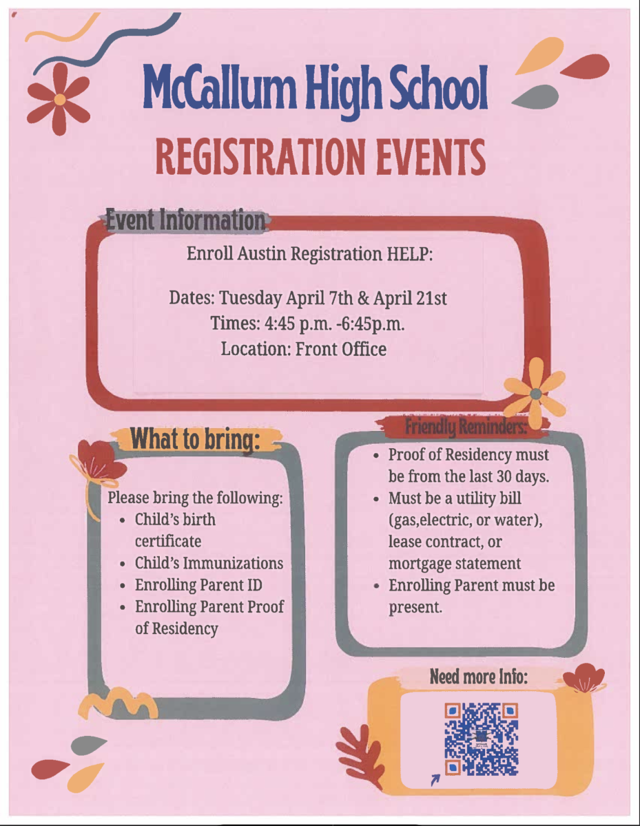 Registration Event at McCallum