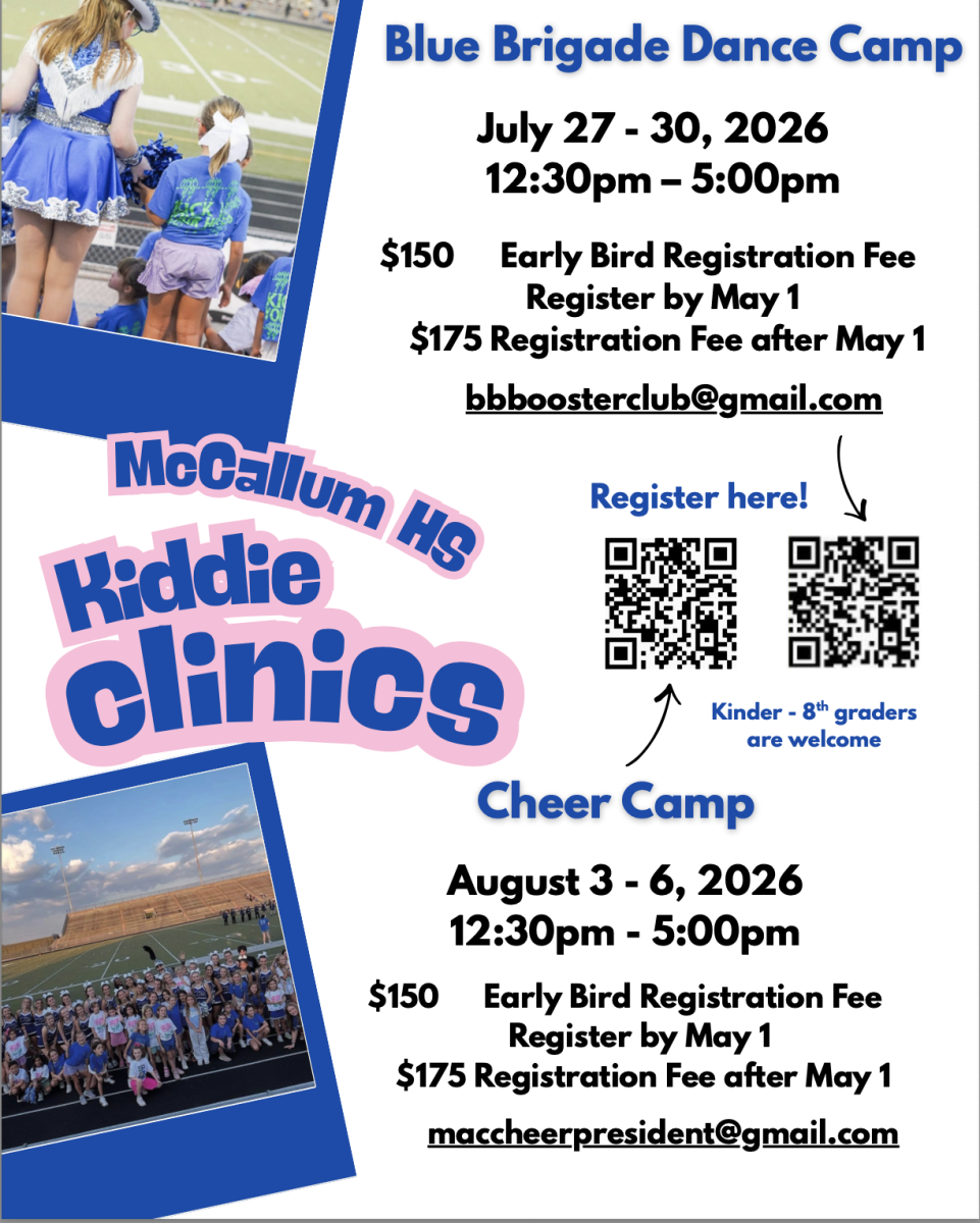 Blue Brigade Dance Camp and Cheer Camp