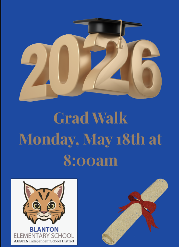 Flyer for Blanton Walk